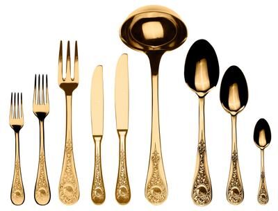 Mepra Diana Flatware Set - 39 Pieces