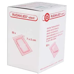 Noba Rudavlies-steril Verbandpflaster, 7 x 5 cm 50 St