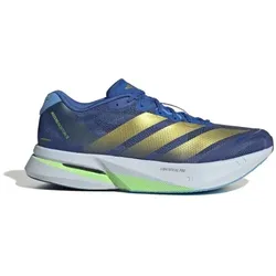 adidas Adizero Boston 13 Herren - blue/gold met./blue burst - 44