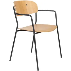 designline »Jolien« Armlehnstuhl Holz Birke-Pappel
