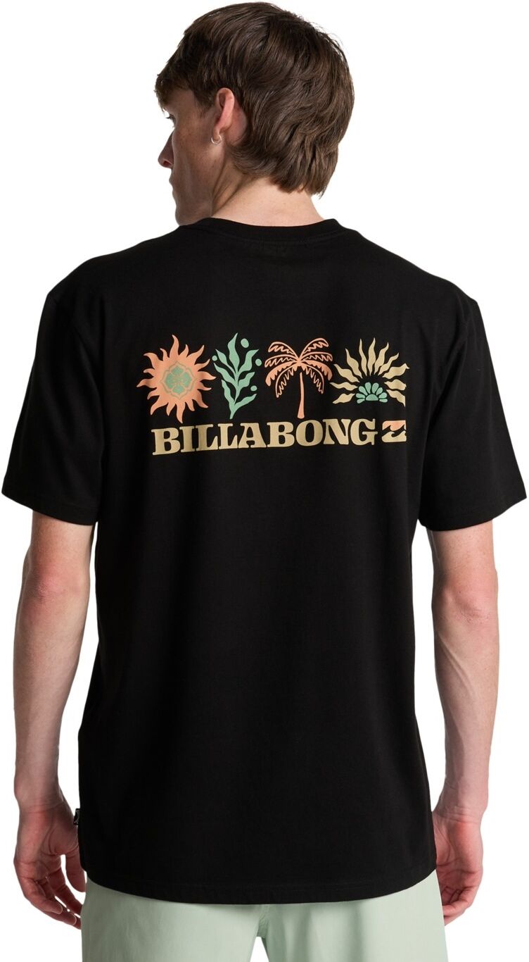 T-Shirt BILLABONG "Segment", Herren, Gr. M, schwarz, Obermaterial: 100% Baumwolle., Shirts T-Shirt schwarz M