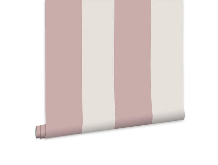 Joules Vliestapete Harborough Streifen 1005x52cm, Pink, Papier, Kunststoff, Gestreift, Rechteckig, 52x1 cm, Tapeten & Wandverkleidungen