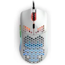 Glorious PC Gaming Race Model D (Kabelgebunden), Maus, Weiss