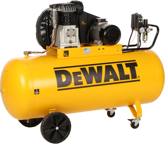 DeWalt DXCMB4T200HE - Compresseur d'air électrique triphasé par courroie - Moteur 4 CV  200 L