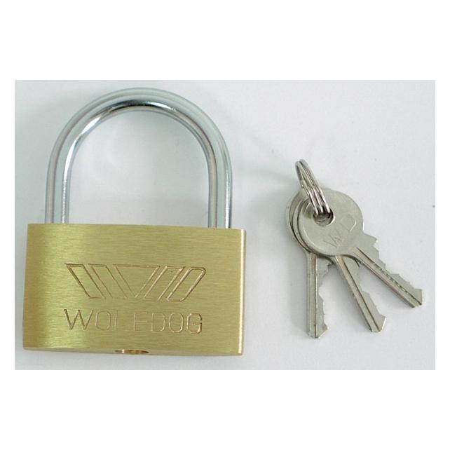 Mega Brass padlock 50mm 3 keys - 24050 (24050)