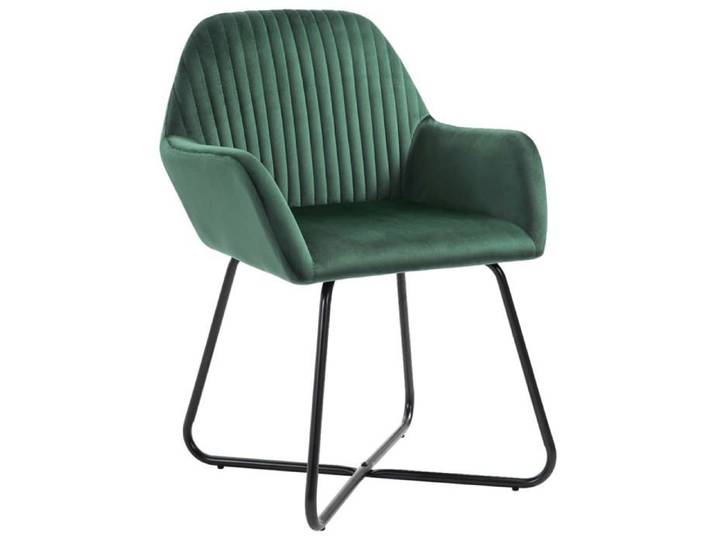 “Winter Sale TOP Chaise de cuisine Vert - Chaises à manger lot de 2 vert velours PRO30024