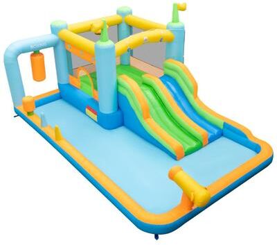 Costway Giant Inflatable Water Slide for Kids Aged 3-10 Years (without Blower)