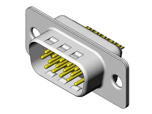 Molex 1731130058 D-SUB Stecker Polzahl: 15 Löten