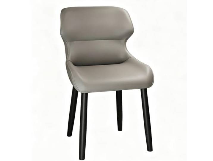 Gepolsterter Esszimmerstuhl, Küchenhocker, Wohnzimmerstühle In Übergröße Moderner Esszimmerstuhl, Stabile Beine Aus Kohlenstoffstahl, For Küche, Esszimmer(Gray)