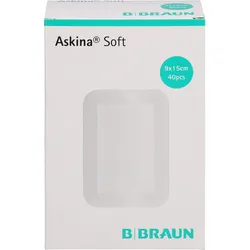 Askina Soft Wundverband 9x15 cm Steril 40 ST