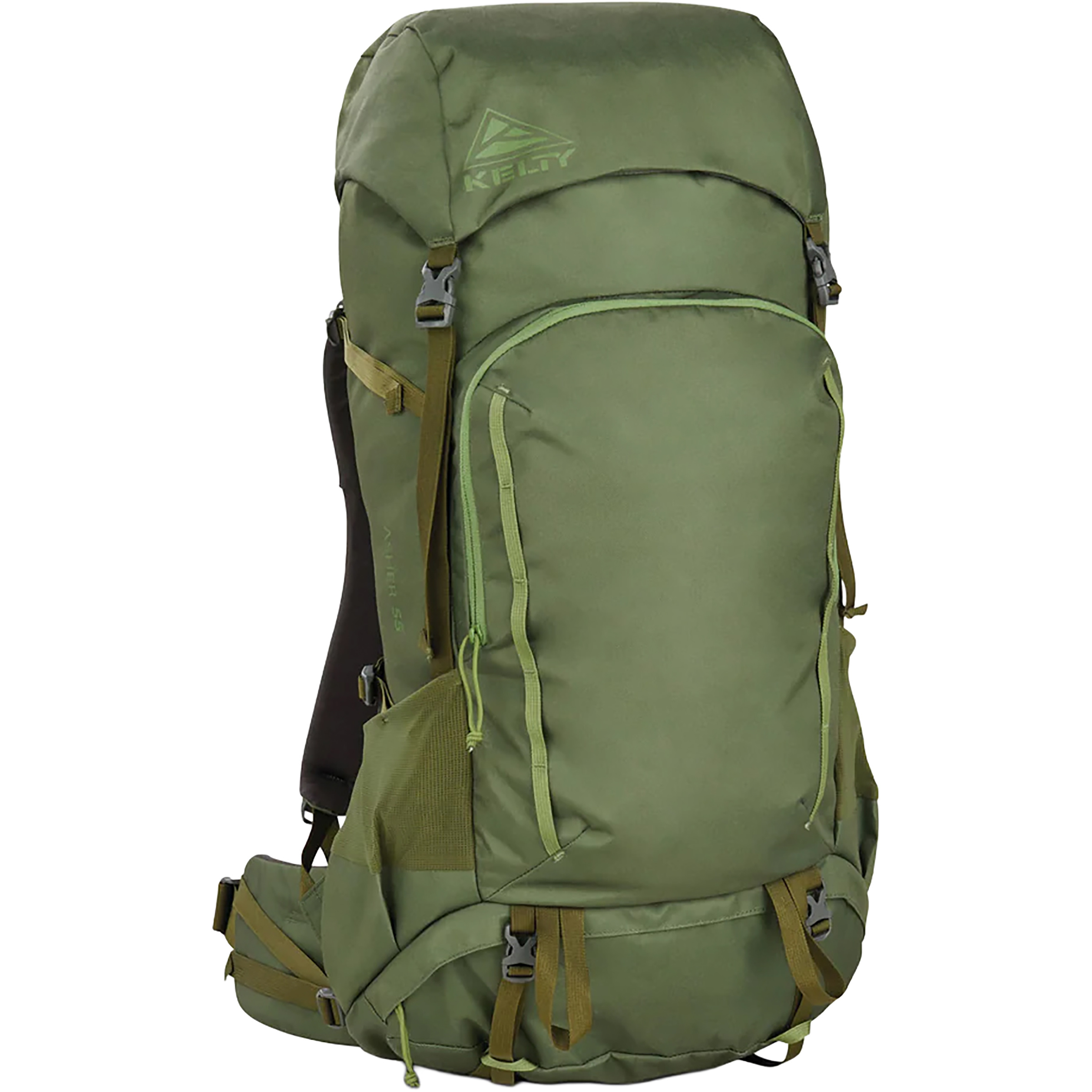 Kelty Asher 55 Trekkingrucksäcke oliv Größe 55L Camping Wasserabweisend