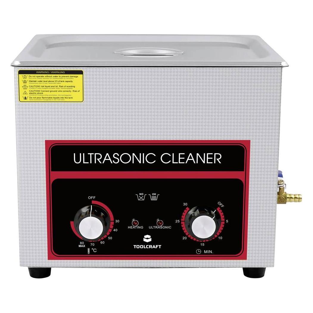 Toolcraft Ultraschallreiniger (40 kHz, 10 l) (TO-8705307)