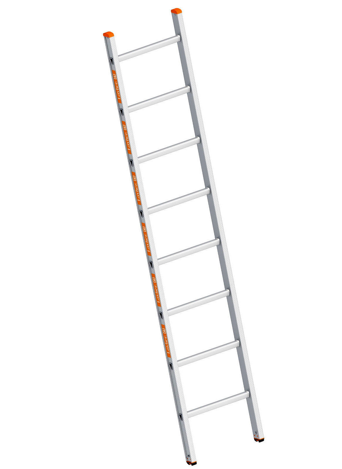 Layher Type 1054 instapladder met 8 treden