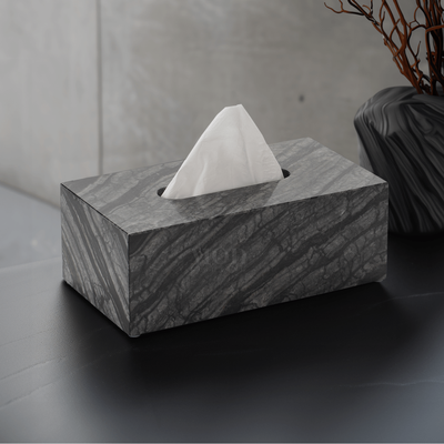 Timber Vein Marble Tissue Box   Default Title   MOD LIGHTING