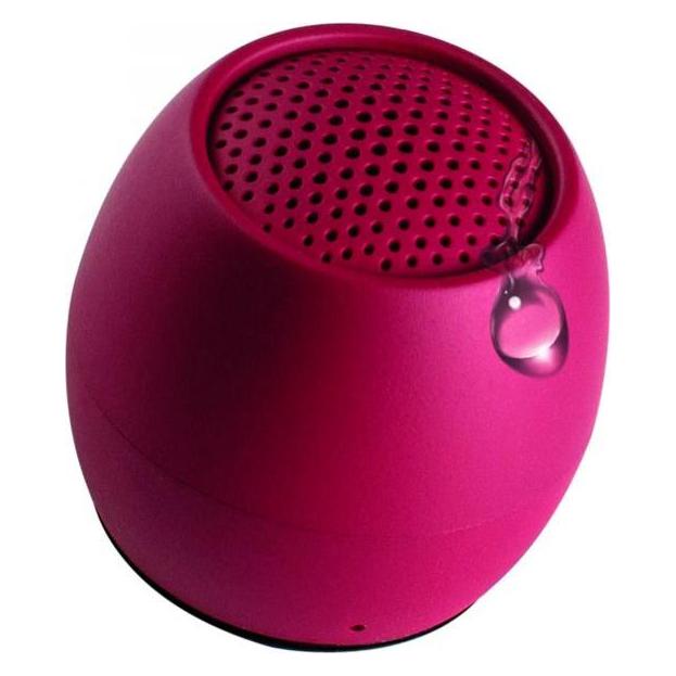 Boompods Zero Bluetooth Lautsprecher Freisprechfunktion, stossfest, Wasserfest Burgund (5 h) (ZERBUR)