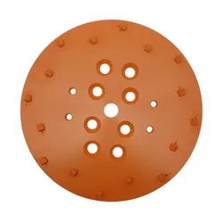 PKD Schleifteller Ø 250mm - PKD/PCD Schleiftopf für Epoxidharz/Beschichtungen/Klebereste, 16 Segmente, für Bodenschleifmaschine