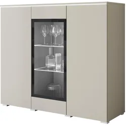 KOMMODE Vera 120 mit weißer LED Beleuchtung