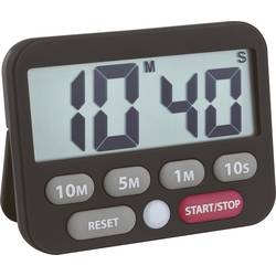 TFA Dostmann 38.2038.01 Timer Schwarz digital