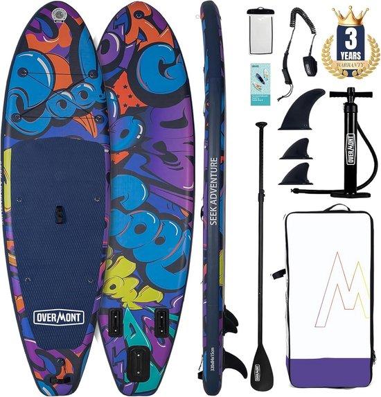 SUP Board mit Zubehör - Stehpaddeln