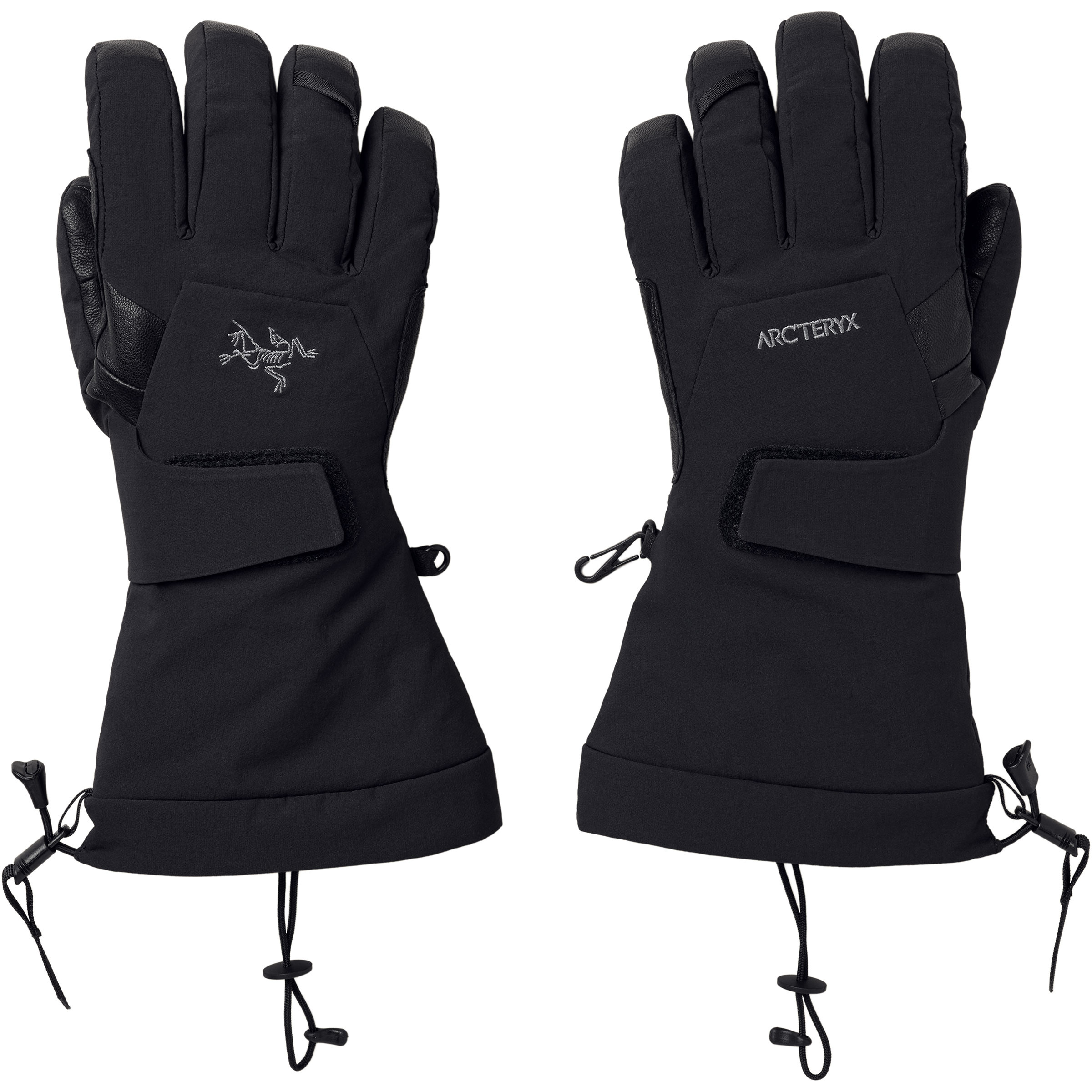 Arc'teryx Alpha Lead Fingerhandschuhe schwarz Größe S Eisklettern Winddicht Wasserabweisend