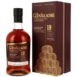 GlenAllachie 19 Jahre - Ex-Solera Sherry Cask - Masters of Wood -...