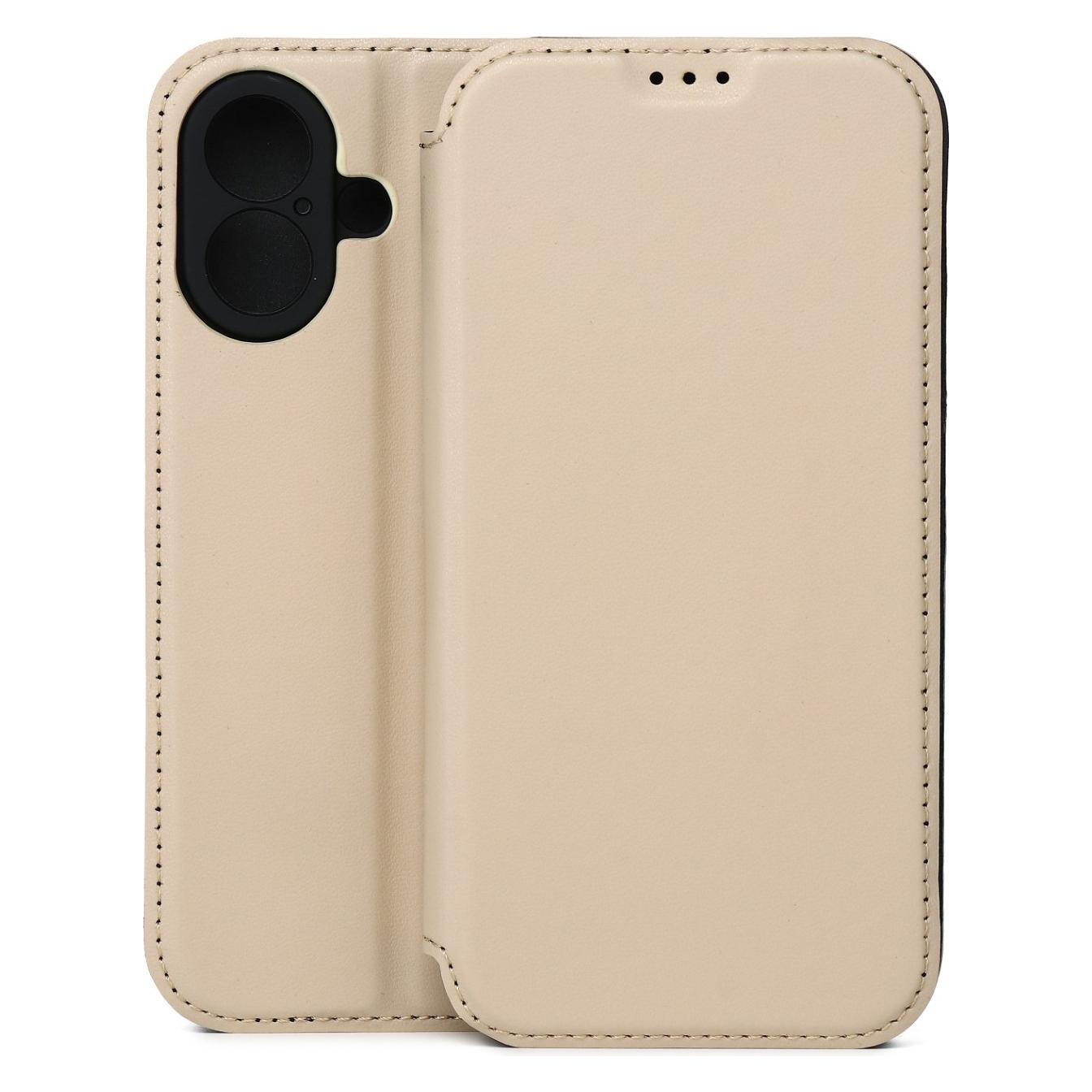 OEM Smart Touch-Hülle für das iPhone 16 (6,1 Zoll), beige (Apple iPhone 16) (GSM278122)