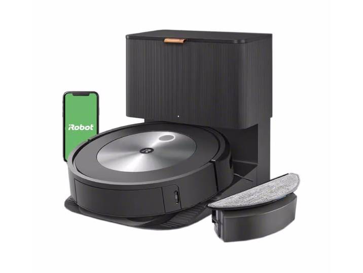iRobot Roomba Combo j5+ Saug- und Wischroboter – Staubsauger Roboter/Saugroboter – grafit