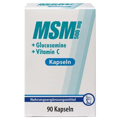 MSM 500 mg+Glucosamine Kapseln 90 St