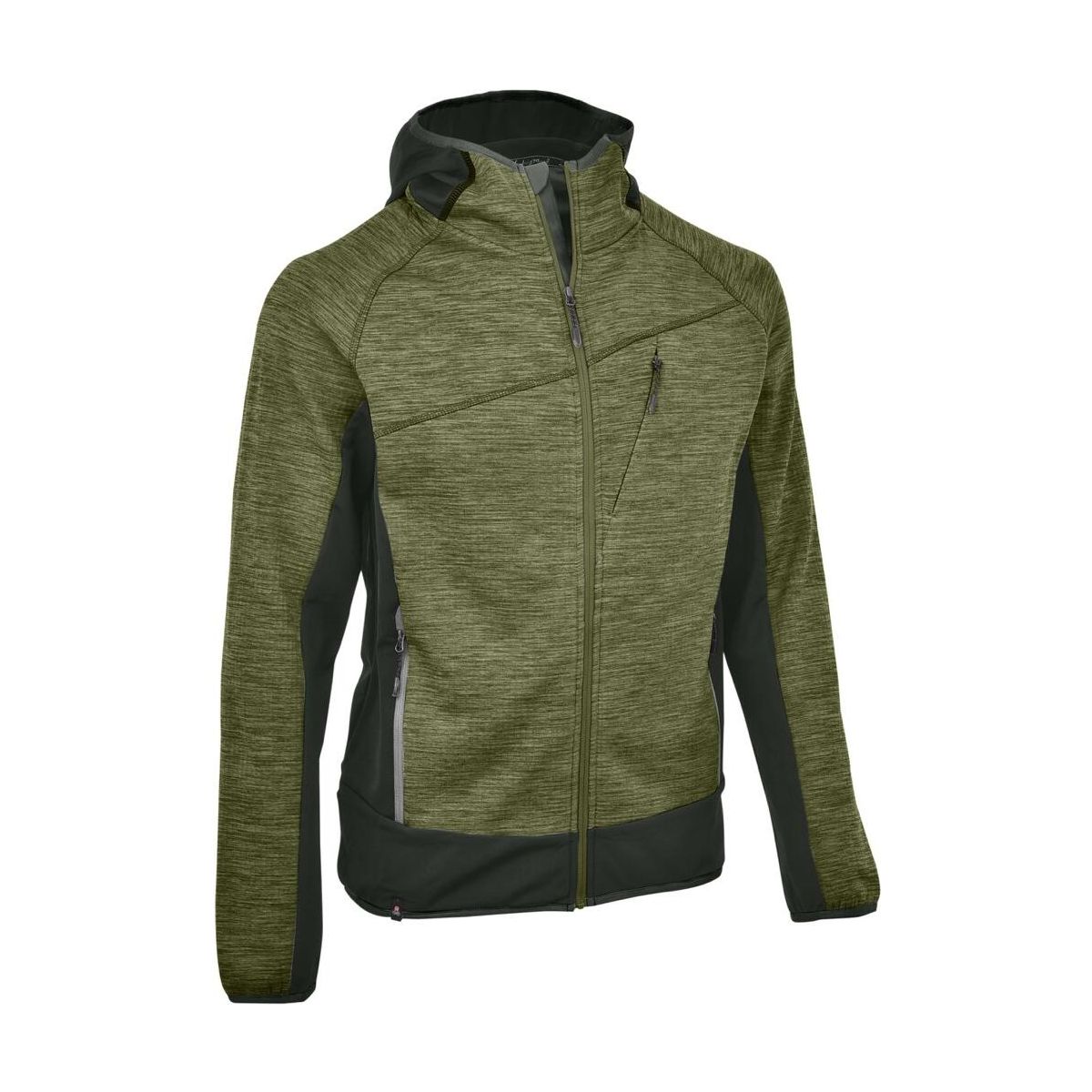 MAUL Sport Herzogstand - Fleecejacke+kapuze moos green/dark green (6860) 48 4813800628-6860-48