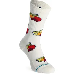 Stance, Unisex, Sportsocken, Outdoorsocken Fruits Crew - canvas (43 - 47), Mehrfarbig