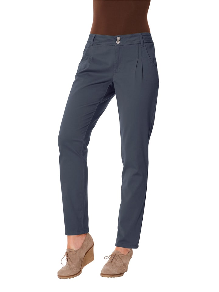 Heine Chino in Dunkelblau - 34