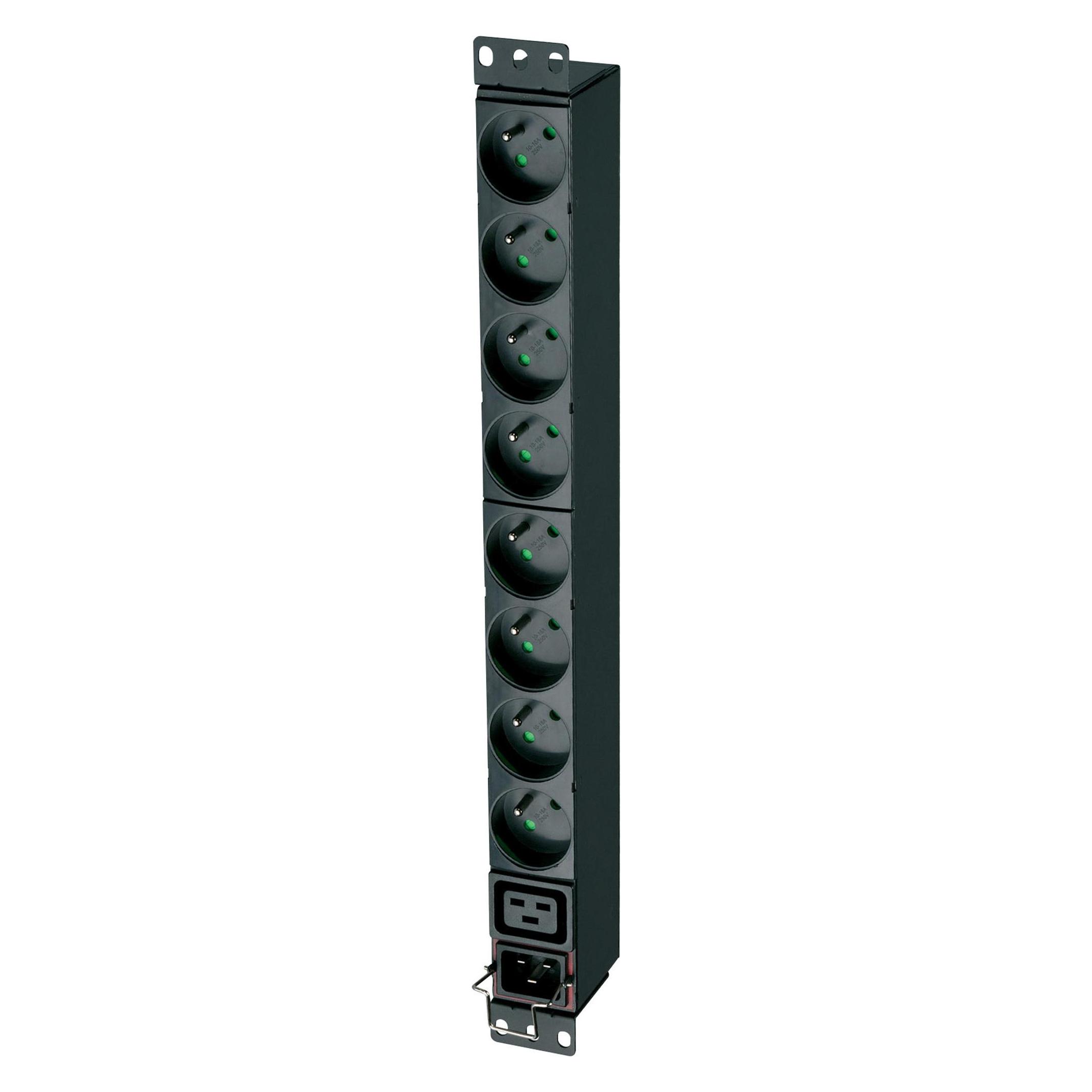 Eaton FlexPDU 8 FR Stromverteilereinheit (PDU) 9 AC-Ausgänge 1U (EFLX8F)