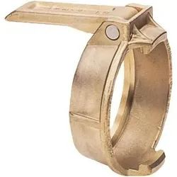 Teguma, Schlauchanschluss + Schlauchverbinder, TWSMKH-TW 503/4 TW Spannringe Messing mit Hebel, 503/4 (Kupplung)