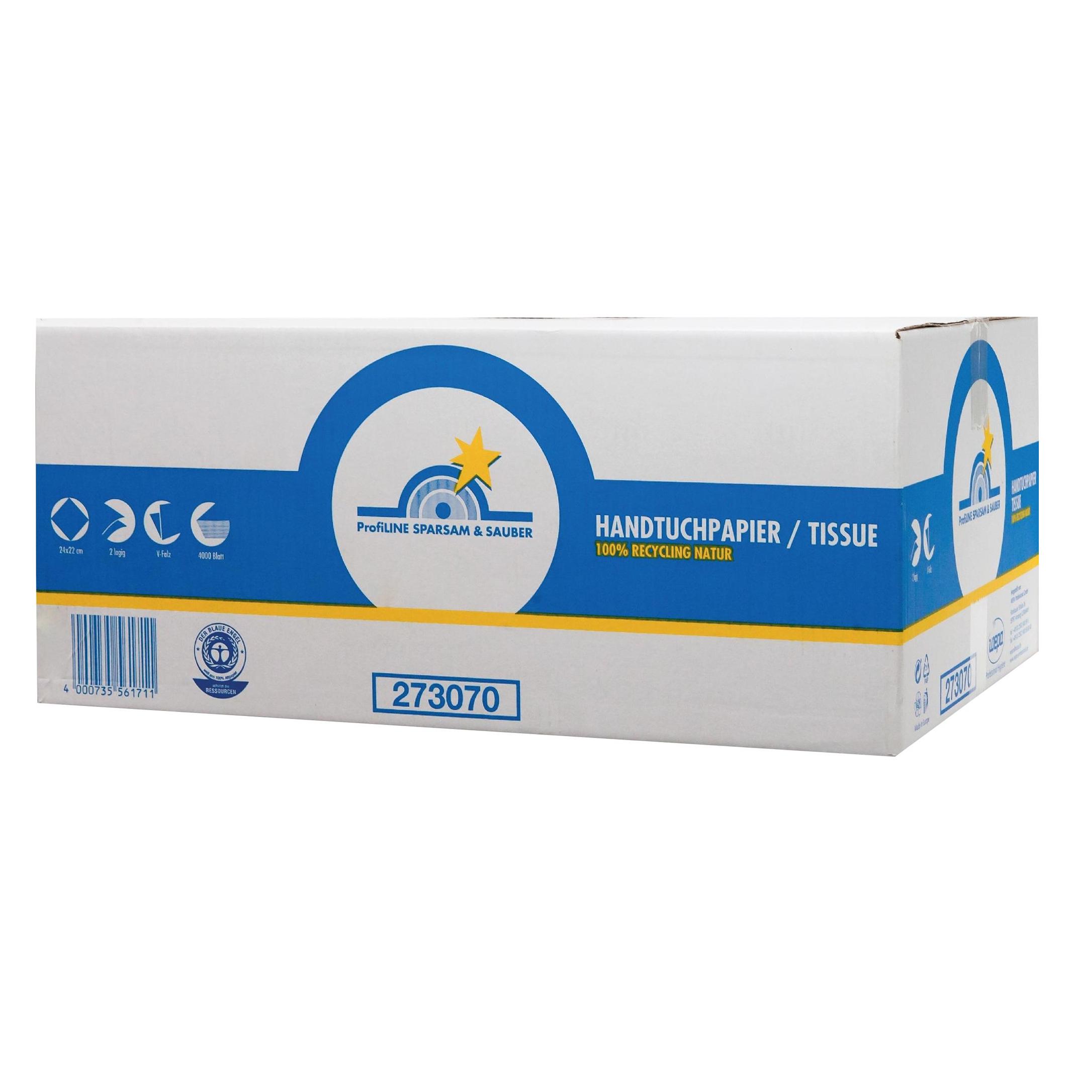 Müller Hygiene TissueLINE SPARSAM & SAUBER Papierhandtuch 273410 ws 20x200St. (273410)