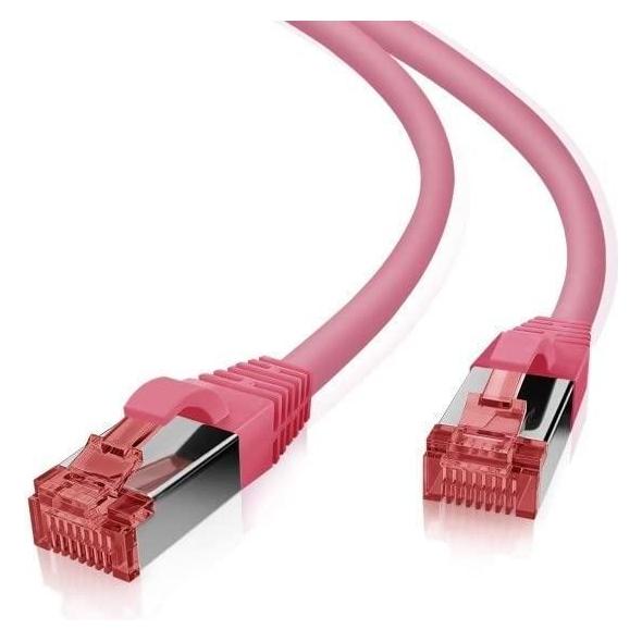 Helos Patch-Kabel RJ-45 (M) zu RJ-45 (M) (S/FTP, CAT6a, 10 m) (333114)