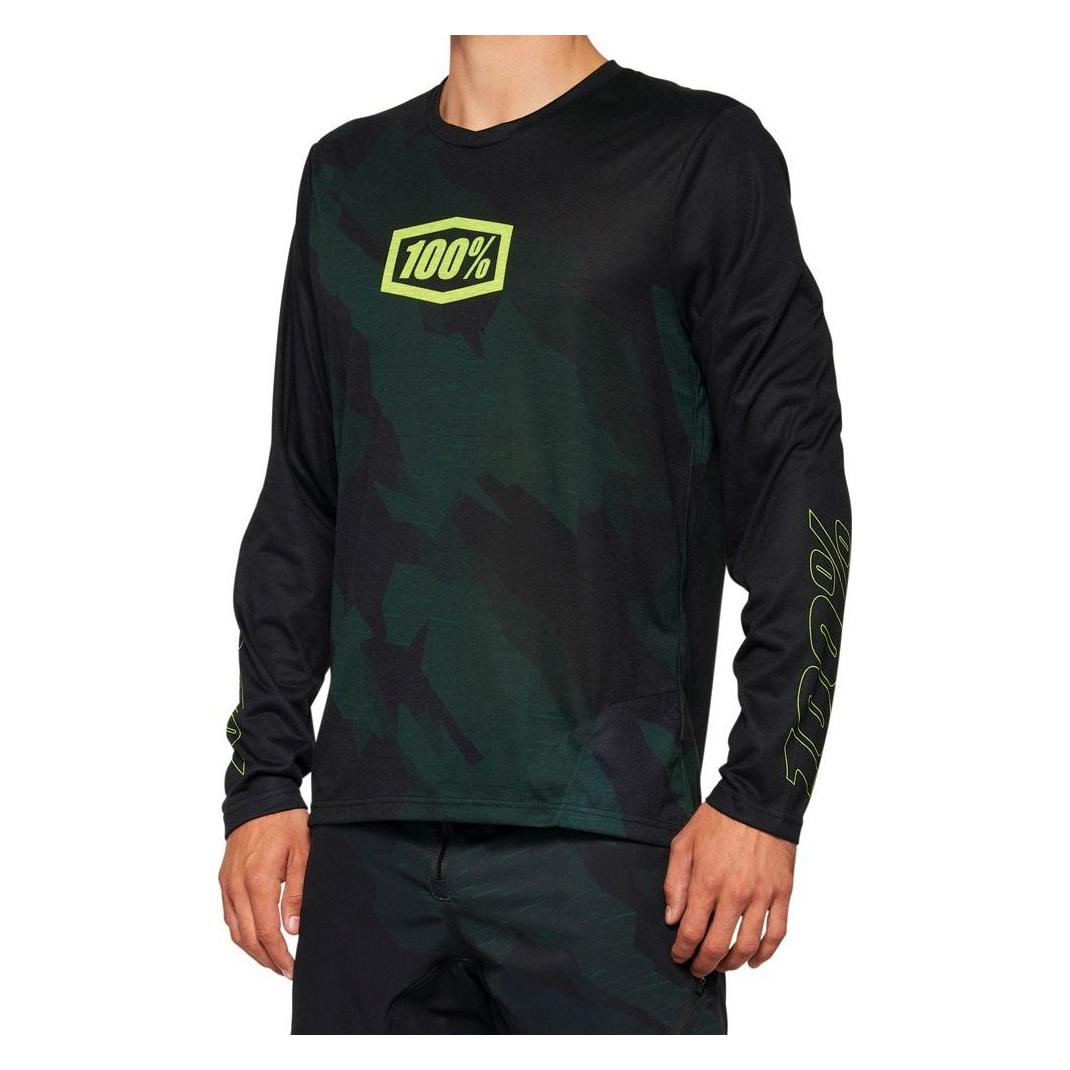 100% Airmatic LE Long Sleeve Jersey (L) (40019-00007)