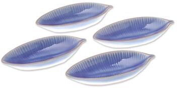 Novica Handmade Festive Banana Ceramic Serving Bowls (Set Of 4)