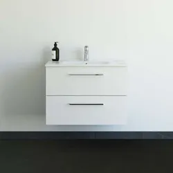 Dansani Mido+ Möbelset mit Amber Keramik Waschtisch und.. - Badmöbel