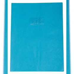 Calligraphe 10x Heftumschlag 24x22 Leder hellblau- Hellblau 72410C