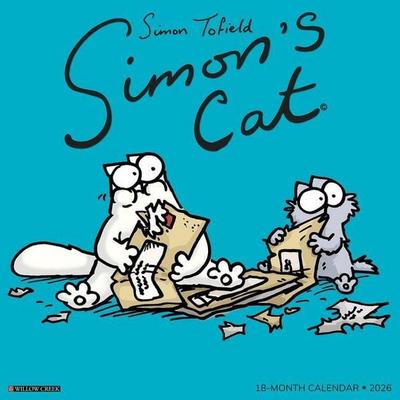 Simon's Cat 2026 Wall Calendar