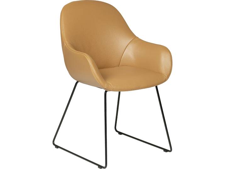 Stuhl Bricko natur Leder