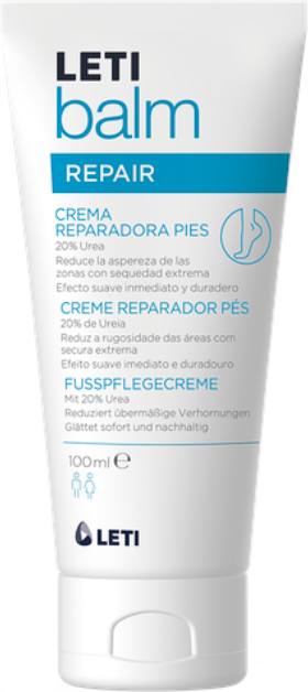 Letibalm Repair Creme Reparador Pés 100ml
