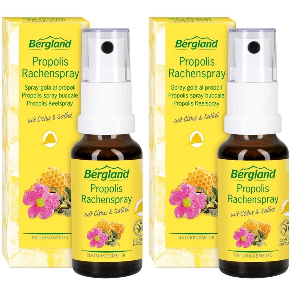Propolis Rachenspray 2x 2x20 ml Mundspray