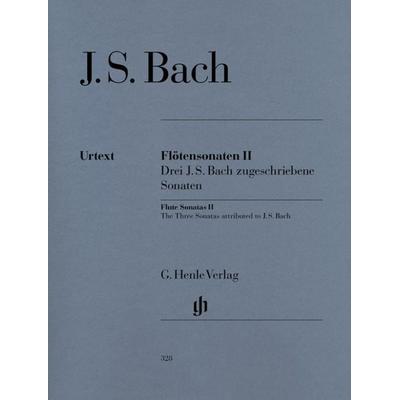 Johann Sebastian Bach - Flötensonaten, Band II (Drei J. S. Bach zugeschriebene Sonaten), Taschenbuch von Johann Sebastian Bach, Henle, Günter