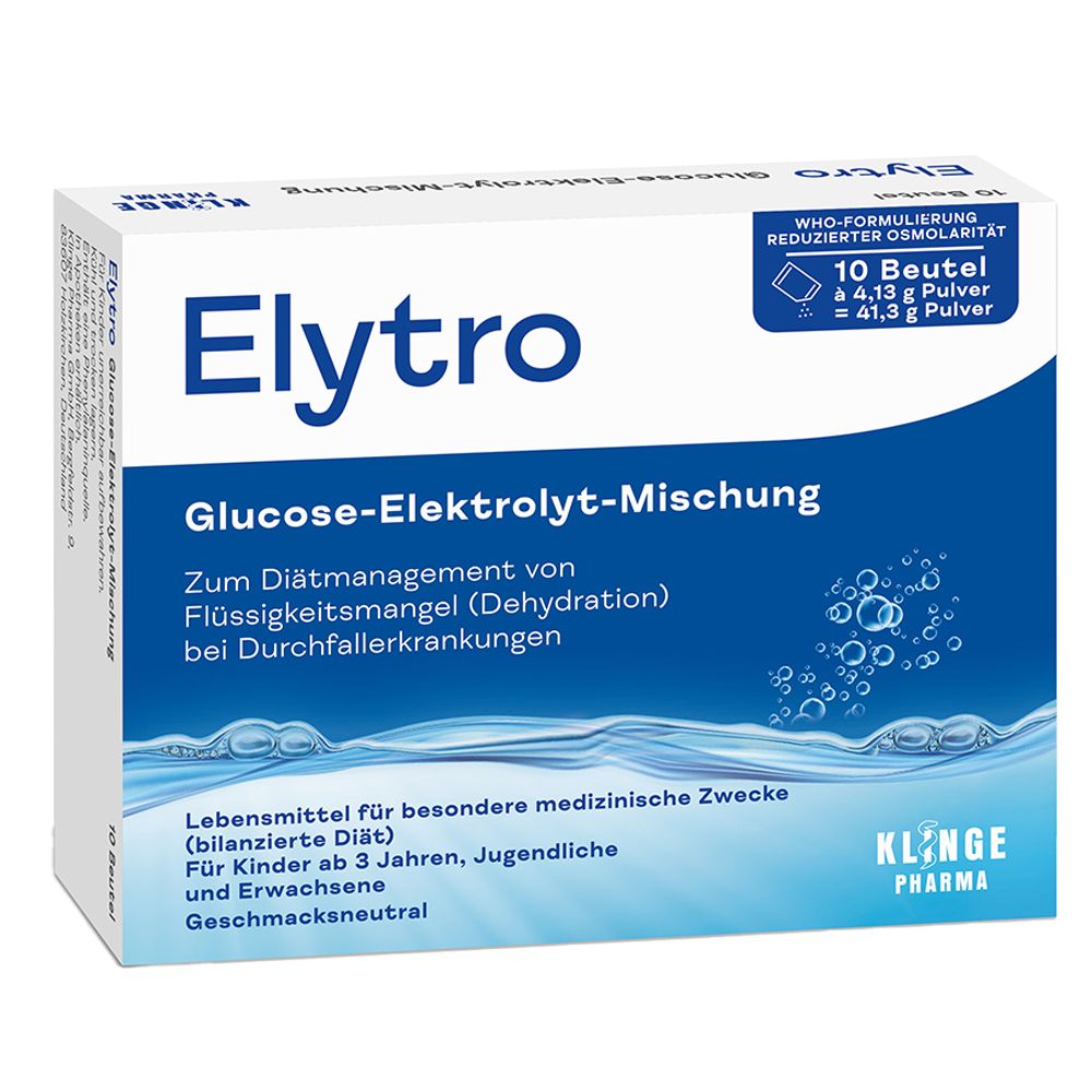 Elytro Pulver z.Herst.e.Lösung z.Einnehmen 10 St zur Herstellung einer Lösung zum Einnehmen