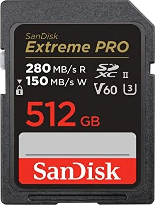 SANDISK SDXC 512GB Extreme PRO