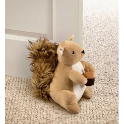 Textino Türstopper Eichhörnchen 'Squirrel' 24 cm Semolina - Beige