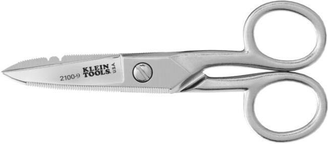 Klein Tools Ciseaux pour connecteurs de câbles en acier inoxydable (21009)