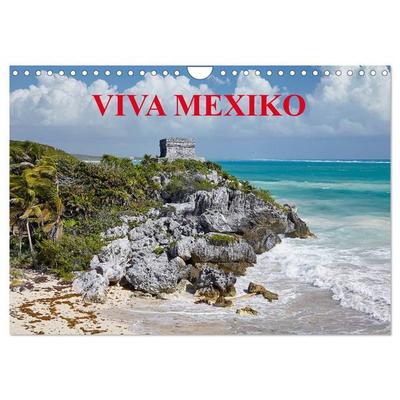 VIVA MEXIKO (Wandkalender 2027 DIN A4 quer), CALVENDO Monatskalender