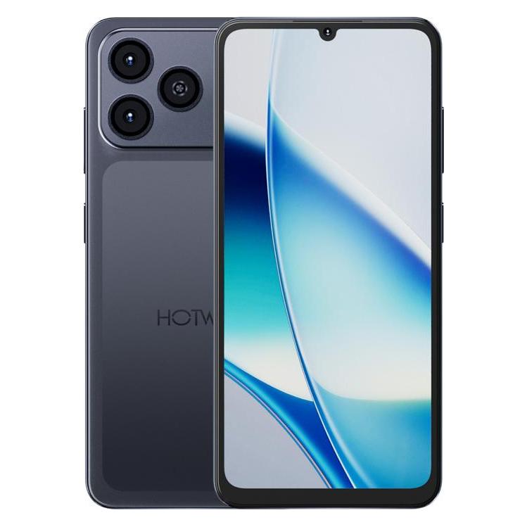 Hotwav A17 Pro Max smartphone (black) (128 GB, Schwarz, 6.75") (A17 Pro Max Black)